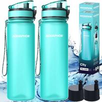 Vandens butelių filtras Aquaphor City 0,5 l, 2 vnt. + mėtų filtras