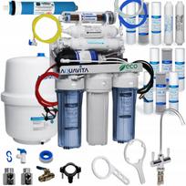 Vandens filtrų sistema AQUA VITA RO7 su siurbliu ir kasetėmis