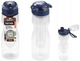 Gertuvė su vaisių įdėklu RAVI, 730 ml, tamsiai mėlyna, Tritan