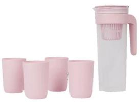 Vandens filtras ąsotis, 1 l, rožinis, 4 puodeliams