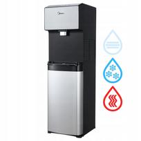 Vandens dozatorius Midea JS1844S, sidabrinis, pastatomas, be butelio, su AQS filtru