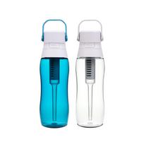 Vandens butelių rinkinys su filtru Tritan, 500 ml, balta ir mėlyna