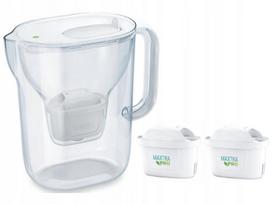 Vandens filtravimo ąsotis BRITA Style Essential XL, baltas, su 2 Maxtra keičiamomis kasetėmis