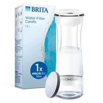 Vandens ąsotis 1,3 l su baltu filtru ir 1 MicroDisc, pašalina PFAS