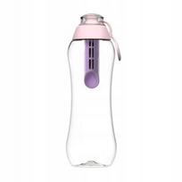 Vandens butelis su filtru Dafi Soft Lovable, 0,7 l, rožinis, 2 anglies filtrai