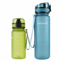 Gertuvė su filtru AQUAPHOR City, 350 ml arba 500 ml, su sandariu dangteliu ir matavimo taurele