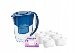 Vandens filtras ąsotis Aquaphor Amethyst 2,8 l, tamsiai mėlynas, su 7 Maxfor+ Mg kasetėmis
