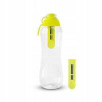 Vandens filtruojantis butelis Dafi Soft 0,5 l, geltonas/auksinis