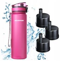 Gertuvė su filtru AQUAPHOR CITY 800 ml, rožinė, 3 papildymai