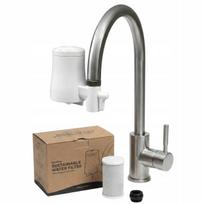 Kriauklės vandens filtras TAPP Water EcoPro, 5 pakopų, šalina chlorą, akmens nuosėdas, ABS montavimas