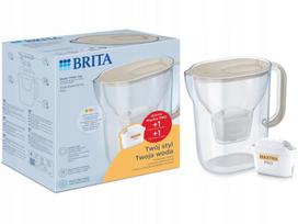 Vandens filtras BRITA Style Essential XL, smėlio spalvos, su 2 Maxtra Pro kasetėmis