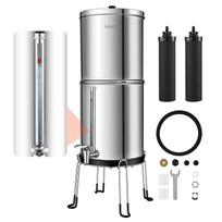 Vandens filtras VEVOR Gravity, 8,52 l, su dvigubu filtru