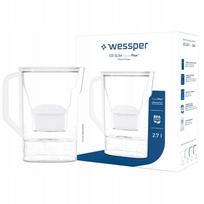 Vandens filtras 2,7 l WESSPER D3 SLIM futureflow, baltas, su kasete
