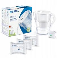 Vandens filtras ąsotis BRITA Marella XL su Pure Performance filtru ir 3 kietam vandeniui skirtais filtrais