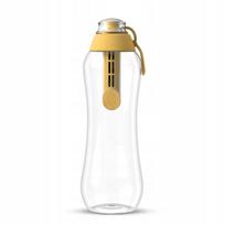 Vandens butelis su filtru Dafi 0,5 l, geltonas