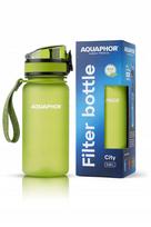 Vandens filtruojantis butelis Aquaphor City, 350 ml, žalias