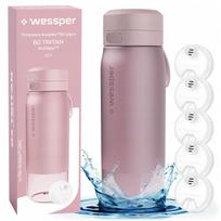 Gertuvė su filtru Wessper B2 Tritan, 0,7 l, su 5 filtrais