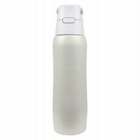 Vandens filtruojantis butelis Dafi Solid Steel 0,8 l, smėlio/baltos spalvos