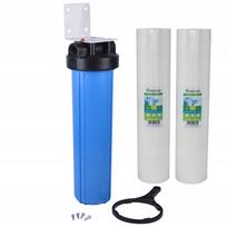 Vandens filtras Big Blue 20" su kasetėmis, 1" pajungimas, visiems namams
