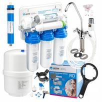 Atvirkštinio osmoso filtrų sistema RO6 WFU, 6 pakopų, su bakeliu