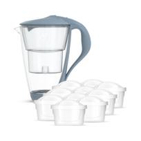 Stiklinis ąsotis Dafi Crystal LED, plieninis, 10x Unimax