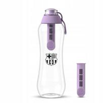 Vandens butelis su filtru Dafi SOFT FC Barcelona, 0,5 l, violetinis, su 2 filtrais