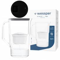 Vandens filtravimo ąsotis Wessper D1 SOLID 2,8 l su futureflow LED, 1 filtras