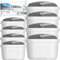 Vandens filtrų rinkinys WESSPER AQUAMAX PROTECT, 8 vnt., tinka kietam vandeniui, BRITA ir DAFI ąsočiams
