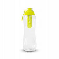 Vandens butelis su filtru Dafi SOFT 0,5 l, citrinos spalvos, su filtru