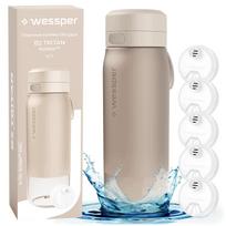 Gertuvė WESSPER B2, 700 ml, Tritan, su 5 filtrais, be BPA