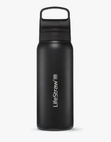 Gertuvė su filtru LifeStraw GO 2.0, nerūdijantis plienas, 700 ml, juoda