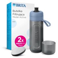 Sportinis 0,6 l gertuvas su 2 filtrais, lankstus
