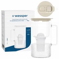 Vandens filtras ąsotis 2 l Wessper WES209-FF-BG MINI su LED filtru