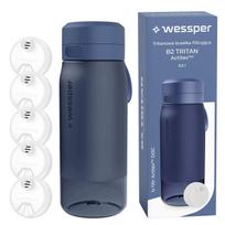 Vandens butelis WESSPER B2 Tritan, 500 ml, su 5 filtrais, BPA nenaudojama