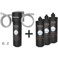 Po kriaukle montuojamas Waterdrop 10UA vandens filtro rinkinys su 3 filtrais