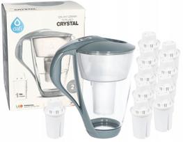 Stiklinis vandens ąsotis Dafi Crystal su 10 filtru