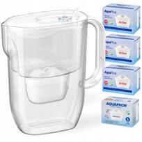 Vandens filtravimo ąsotis Aquaphor Fresh 3,2 l, baltas, su 4 filtrais