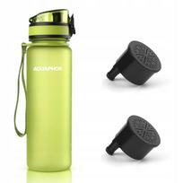 Gertuvė su filtru AQUAPHOR City 0,5 l, žalia, su 2 vandens filtrais