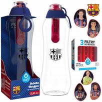 Vandens filtruojantis buteliukas Dafi Soft FC Barcelona Lewandowski 0,5 l su 3 filtrais