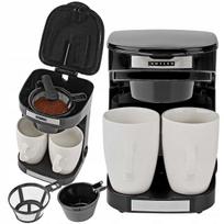 Kavos virimo aparatas Butler Compact 450W su 2 porcelianiniais puodeliais, 0,25 l filtras