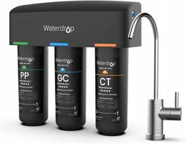 Vandens filtravimo sistema Waterdrop WD-TSB, NSF/ANSI 42 sertifikatas