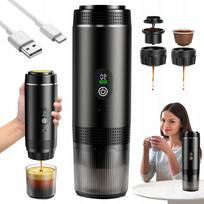 Nešiojamas kavos aparatas, 7500 mAh baterija, USB-C, kelionėms