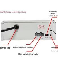 DC24V Rolling Door Motor Controller and Power Outage Protector Standard Control Box
