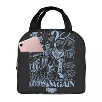 The Weeknd After Hours Till Dawn Tour Insulated Lunch Bag for Women Children Leakproof Food Boxes Thermal Lunch Box Tote One Size gray