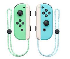 (Green Blue) Game Switch Console Bluetooth Left Right Handle Hand Rope Abs Multifunction