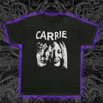 Carrie 1976 T-Shirt Stephen King Horror Film Tee Bloody Prom Scene Cult Classic 4XL black
