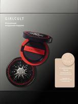 Girlcult Shimmer Oil Control Long lasting natural cushion įvairiaspalvis