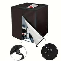 Professional 1000 Liters Ibc Water Tank Cover Outdoor Garden Furniture Waterproof Anti-dust Wind Rain Sun Snow Protection žalia