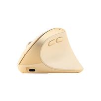 B.O.W MD190L Mini Vertical Mouse, Rechargeable Dual-Mode Wireless Bluetooth, Compatible with Laptops