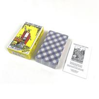 Rider Waite Tarot Deck From 300g Copperplate Paper For Card Reading And Divination gray